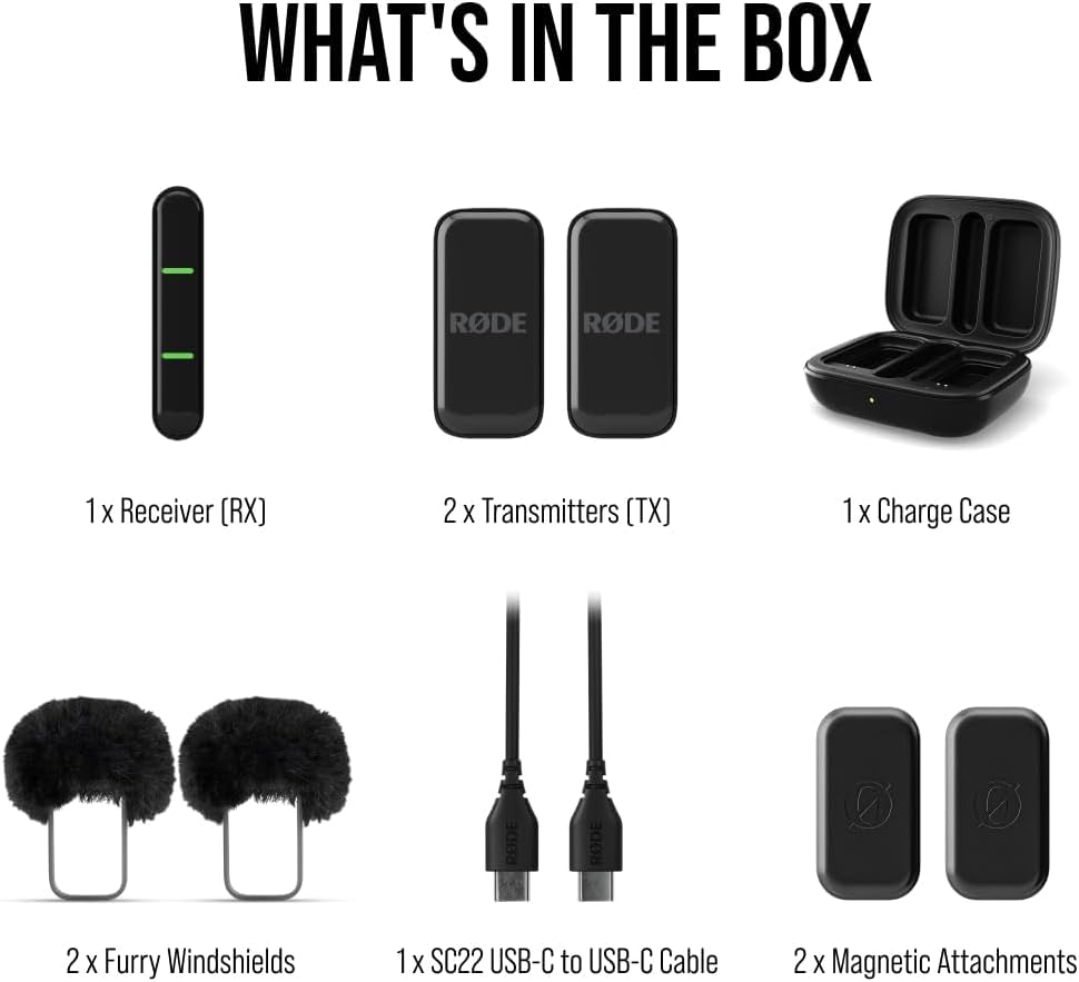 RODE Wireless Micro Ultra-Compact Wireless Microphone RODE Wireless Micro Ultra-Compact Wireless Microphone